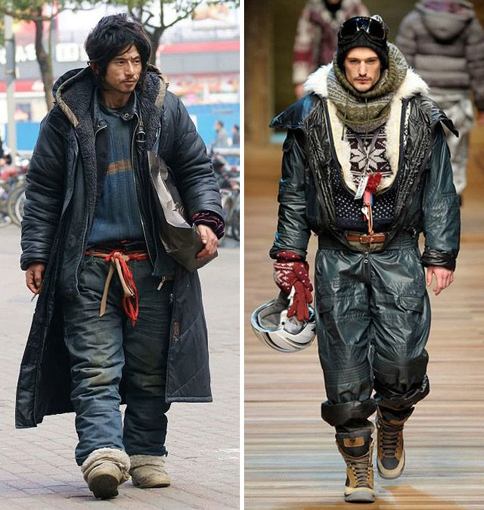 homeless model obdachloser style gothic clochard streetstyle lookalike