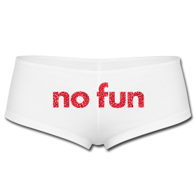NO FUN Schlüppie pink Leo