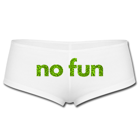 NO FUN Schlüppie neon Leo