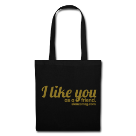 I like you Tasche schwarz/gold