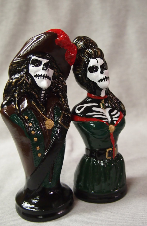 Porzellanfiguren Piraten