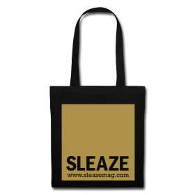 SLEAZE Beutel (gold Glitzer)