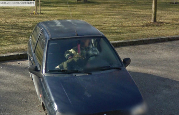 Google Street View liefert lustige Bilder: Schlüssel