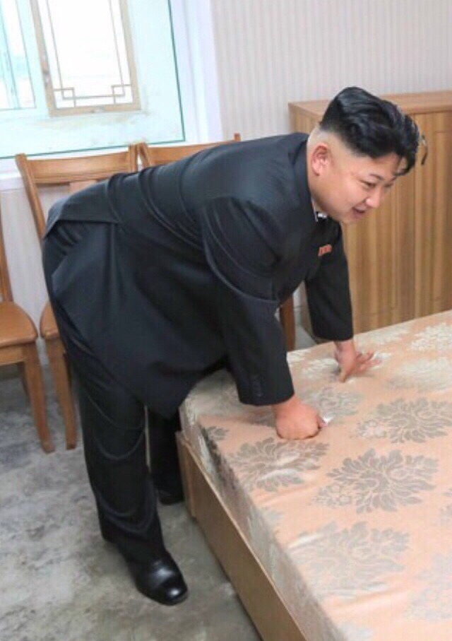Kim Jong Un testet Betten