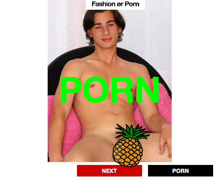 750px x 610px - Fashion or Porn? Genitalien im Browser-Spiel - SLEAZEMAG