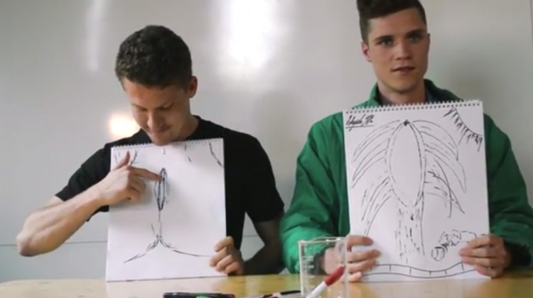 Männer zeichnen eine Vagina Lolpervs YouTube