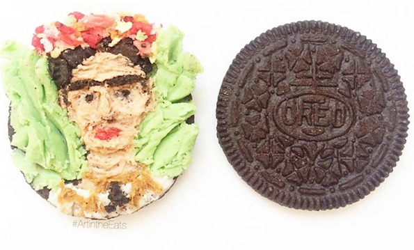 Kunst aus Oreo