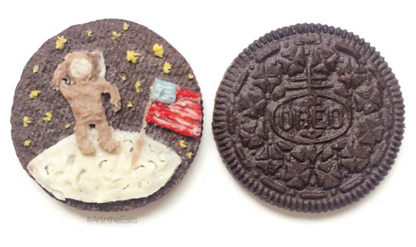 Kunst aus Oreo