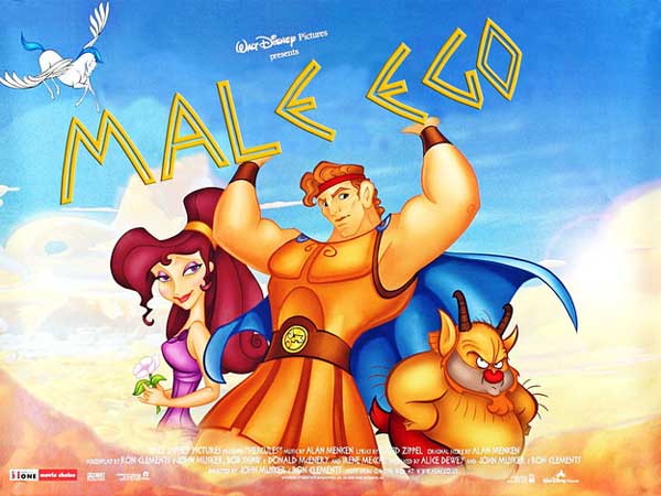 Copyright Walt Disney Company Gena-mour Barrett Hercules Filmplakate ehrlich