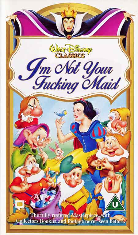 Copyright Walt Disney Company Gena-mour Barrett Schneewittchen ehrliche Filmposter