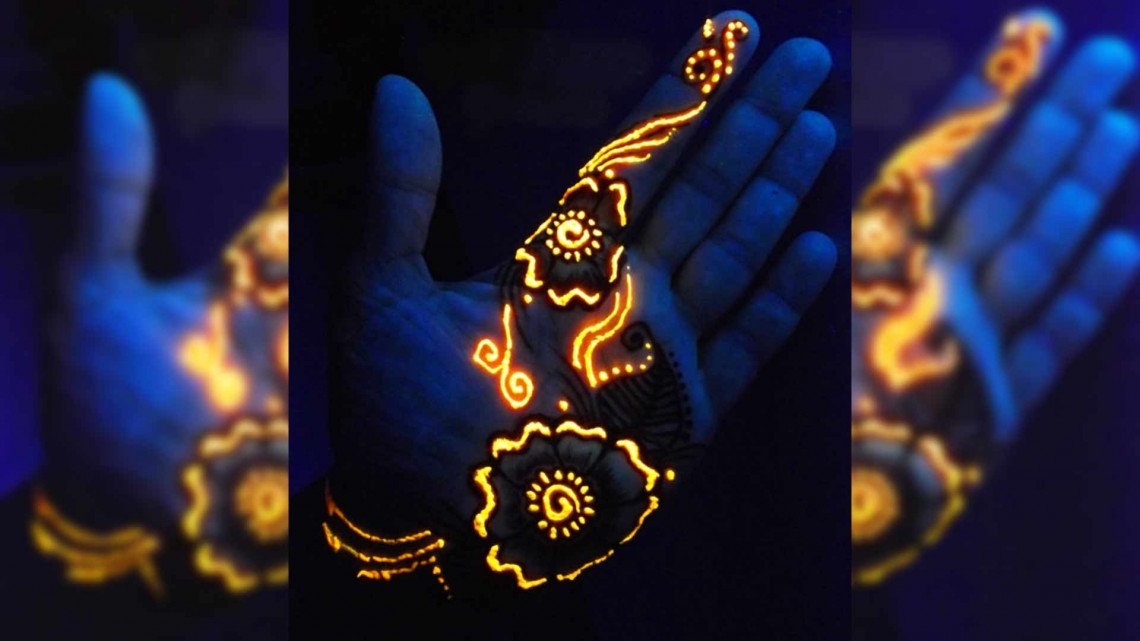 glow in the dark henna beitragsbild