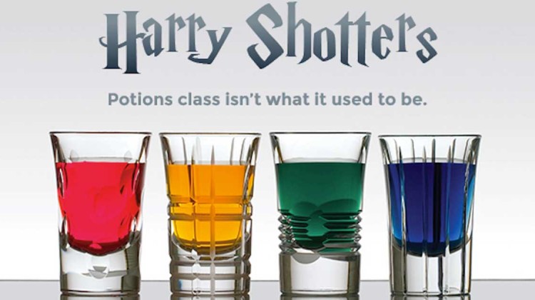 Harry Potter Shots Graphic Nerdity