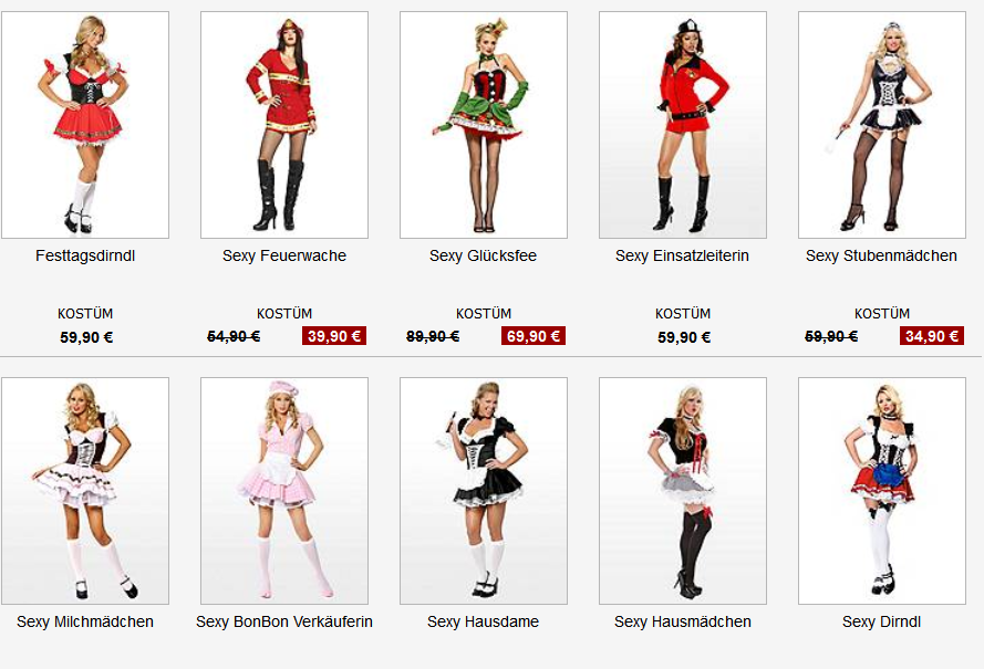 sexy halloweenkostüme maskworld