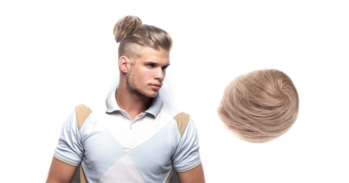 Männer Dutt Dünnes Haar