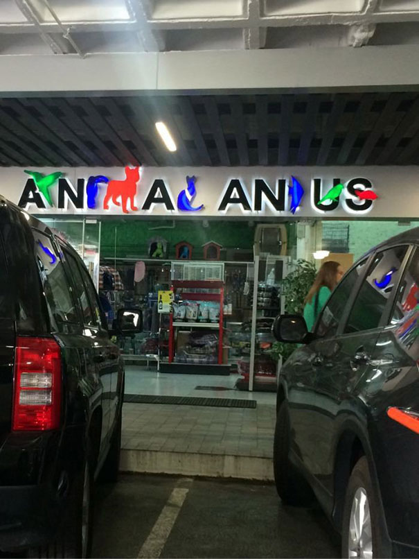 animal anus weird design boutique