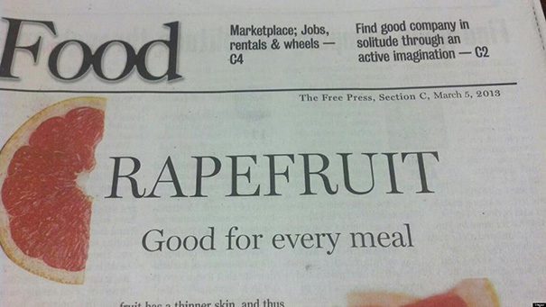 design fails grapefruit rapefruit