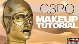 Das C3PO Makeup Tutorial