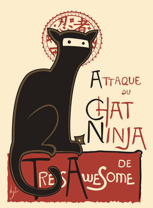 le chat ninja geschenkideen für tierliebhaber