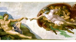 Eduard Cîrstea Katzen in Gemälde Michelangelo