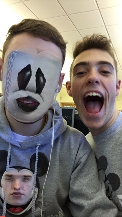 face swap lustig snapchat micky maus