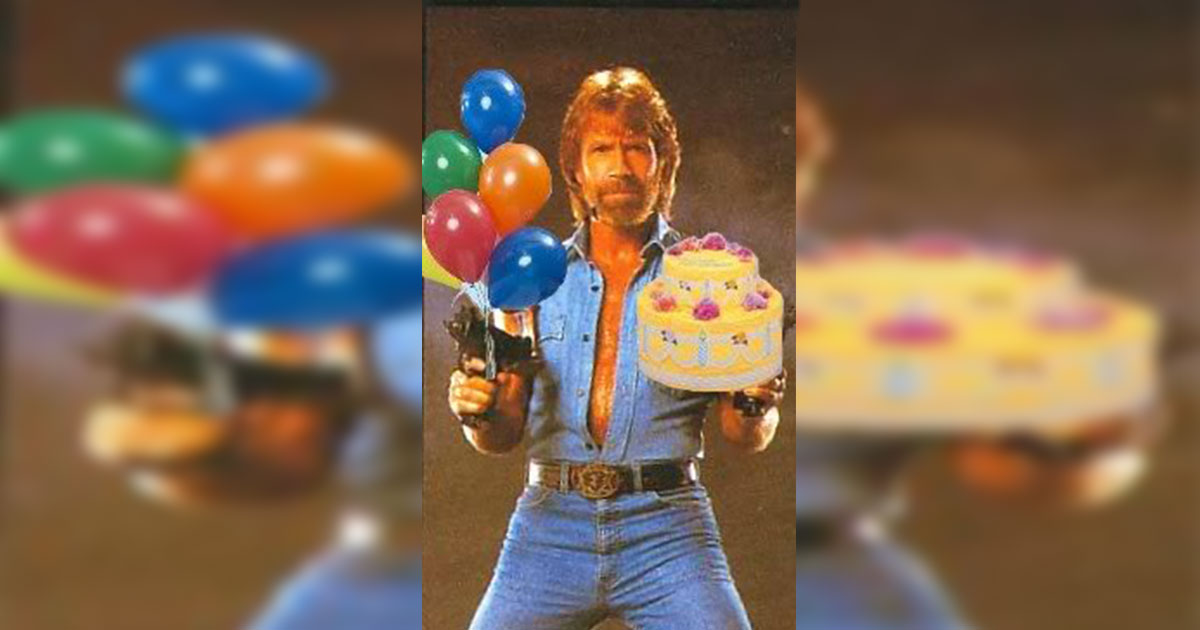 Chuck Norris hat Geburtstag und wir feiern mit SLEAZEMAG