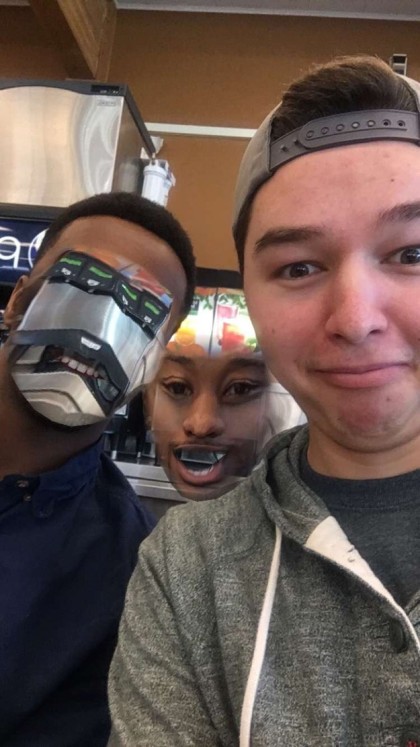 lustige face swaps auf snapchat