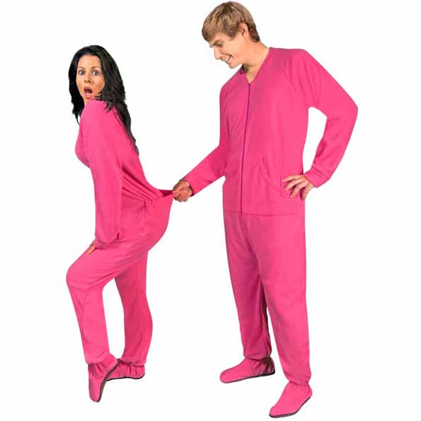 hot-pink-drop-seat-footie-pajamas
