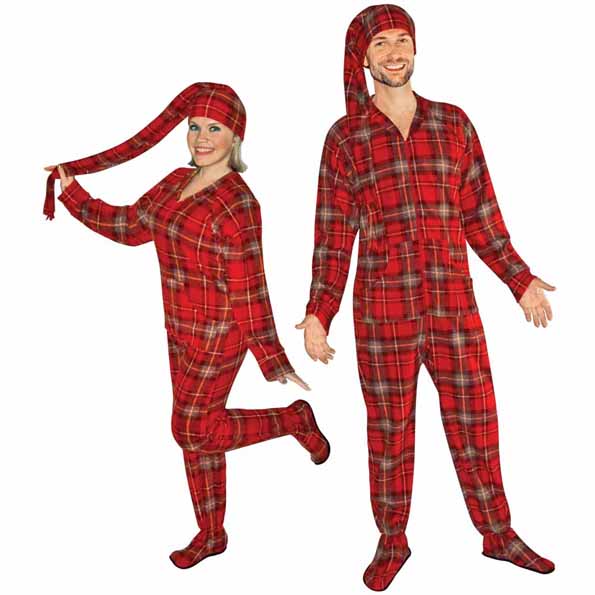 lumberjack-footie-pajamas-with-stocking