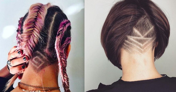 ideen für undercut tattoos