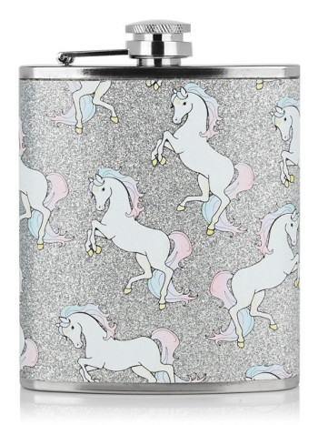 skinny dip london flachmann mit einhorn dinge mit einhörnern geschenke