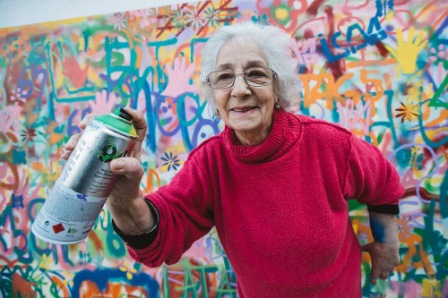 Graffitiworkshop für Ältere