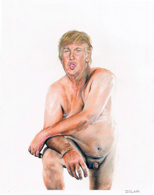 donald trump nackt ilma gore