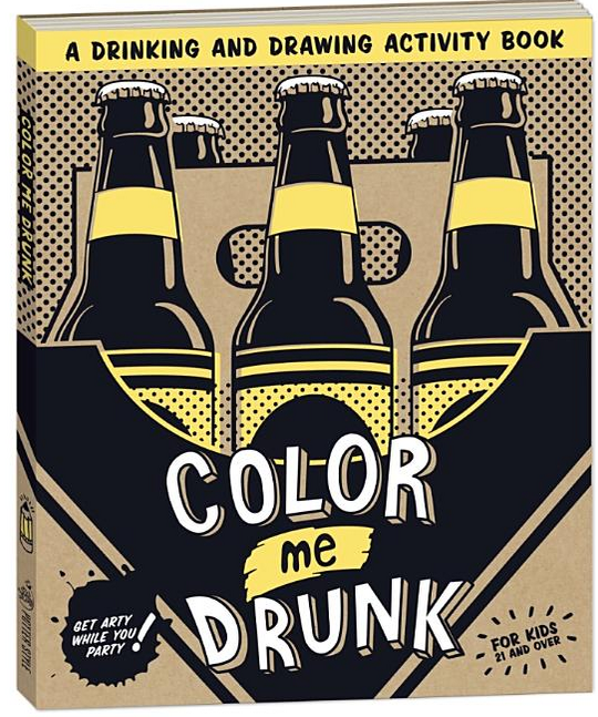 Malbuch für erwachsene bier color me drunk