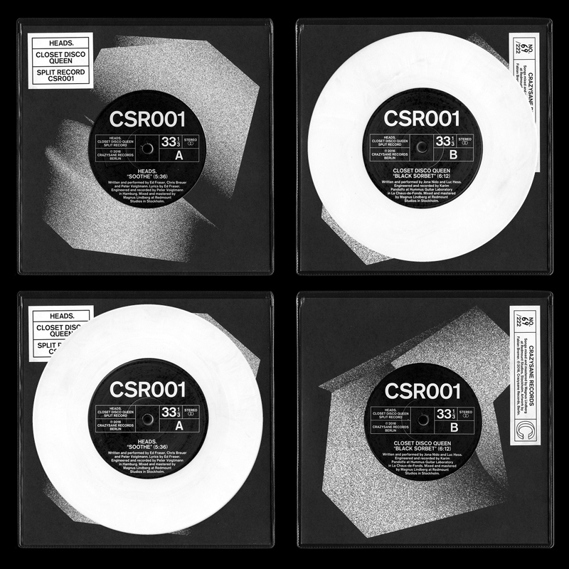 crazysane records heads closet disco queen eigenes label gründen
