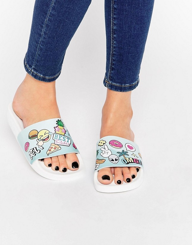 Accessoires für den perfekten Sommer emojis sandalen