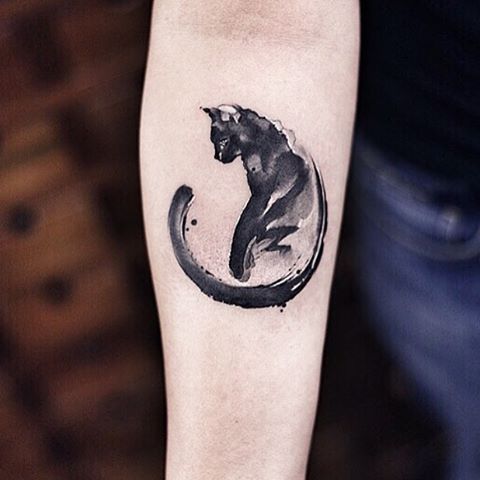 15 wunderhübsche KatzenTattoos zum Verlieben SLEAZEMAG