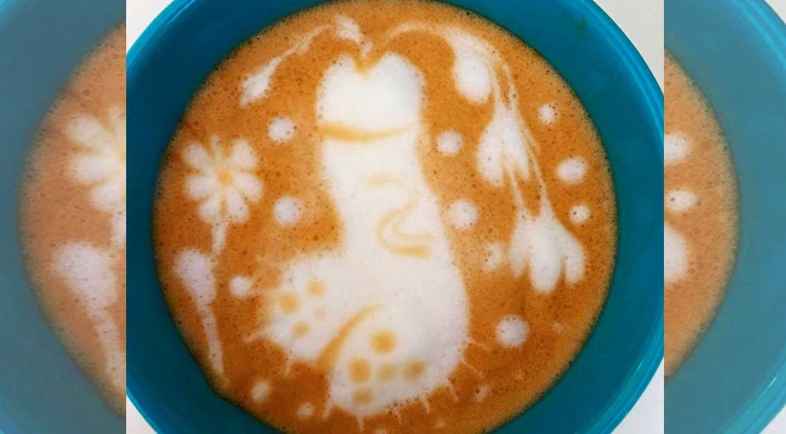 Instagram @dicklatte Kaffee Latte Penis Latte Art