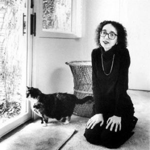 Joyce Carol Oates “I write so much because my cat sits on my lap. She purrs so I don’t want to get up. She’s so much more calming than my husband.”