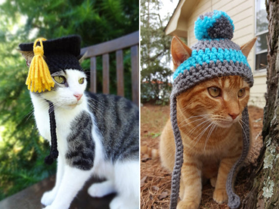 iheartneedlework gadgets für katzen gehäkelt