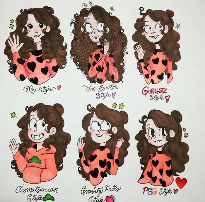 instagram challenge comic styles