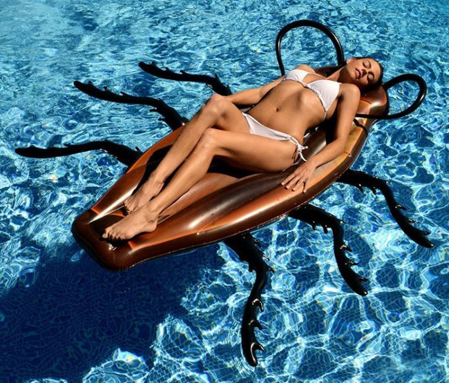 lustige luftmatratze kakerlake spielzeug pool baden strand