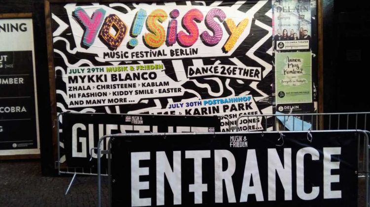 YO! SISSY Festival 2016 Entrance