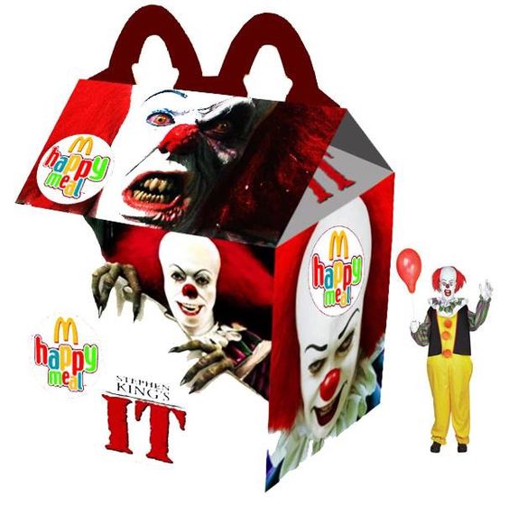 it stephen king happy meal