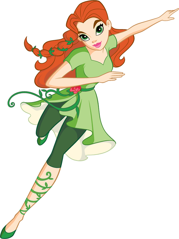 Poison Ivy in der Serie DC Super Hero Girls.